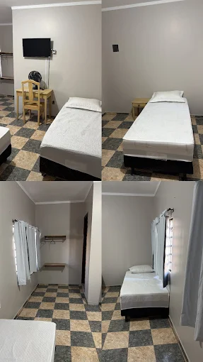 Quarto com camas individuais no Hotel Zanetti