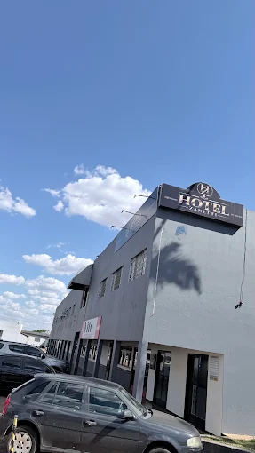 Fachada real do Hotel Zanetti em Formosa