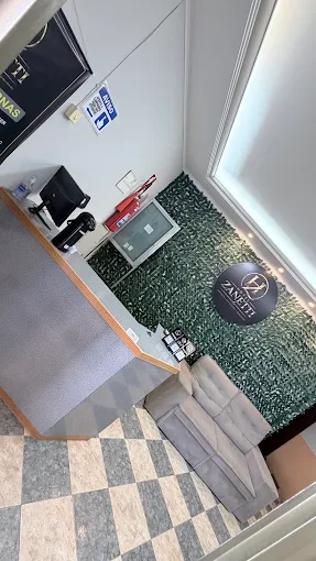 Recepção real do Hotel Zanetti